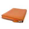 HERMES Azap Integral Long wallet Zip Around Long Wallet Leather Orange