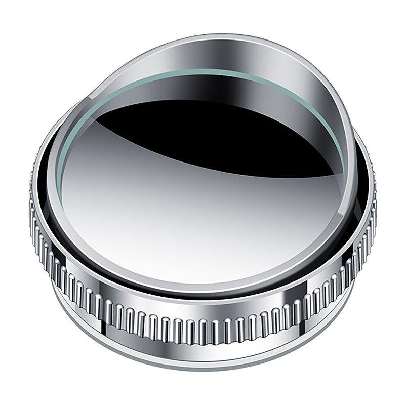 2Pcs 360 Degree Adjustable Round Frame Convex Blind Spot Mirror Safety Driving Wide-Angle Clear Rearview Mirror Auto Accessories