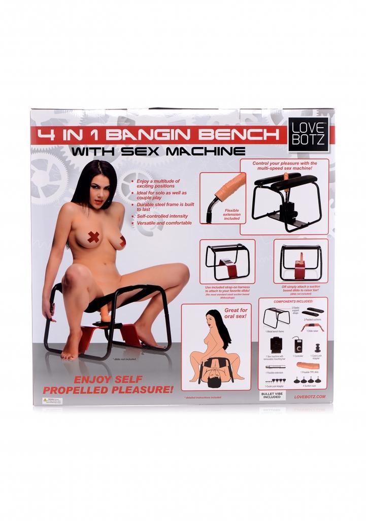 4-in-1-Bangin-Bank mit Sexmaschine