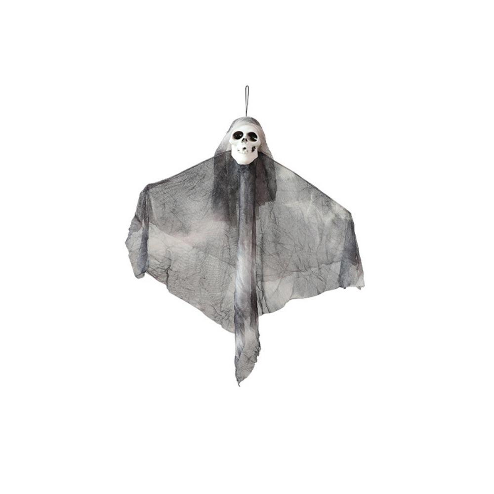 Flying Skull Ghost Pendants Scary Halloween Decoration Hanging Ghost Ghosts Ornaments  Garden