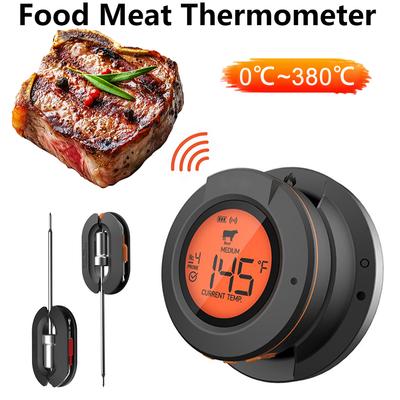 2025 Upgrade Lebensmittel Fleischthermometer Digital Kabellos BT Smart Ofen Grill Fleischthermometer 2/4 Sonden Küchenzubehör Werkzeuge