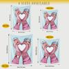 Hands Heart Snow Pattern Digital Printing Polyester Wall Tapestry Suitable For Use In Living Rooms Bedrooms Offices Bars Party
