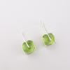 Peridot Gemstone 925 Sterling Silver Jewelry Handmade Drop/Dangle Earrings 1" EE-172-3