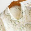 Women's Pure Cotton Long-Sleeve Pajama Set - Sweet Forest Style for Spring and Autumn