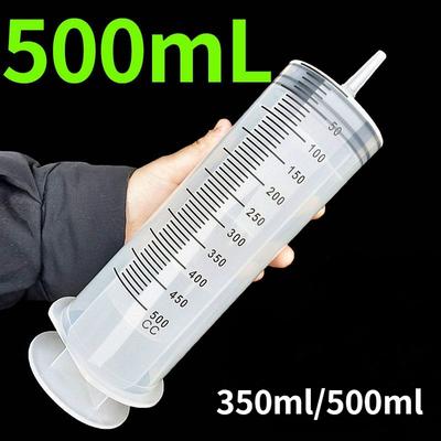 Siringa Pompa riutilizzabile di grande capacità Misurazione dell'alimentazione di inchiostro Pompaggio di grande capacità Alimentazione di olio Riempimento di colla per clistere