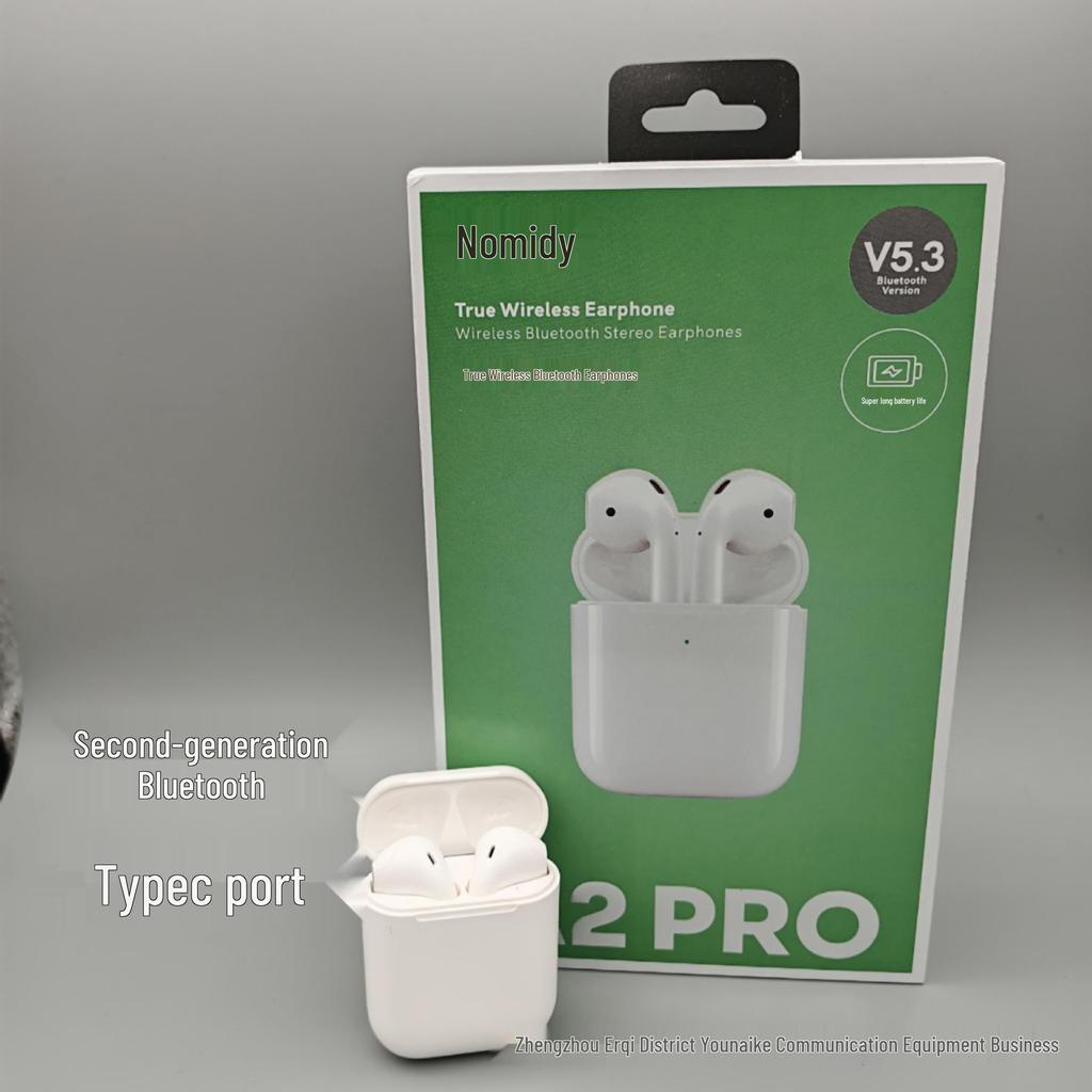 Second Gen Bluetooth 5.3 Noise-Cancelling TWS Earphones with Exquisite Packaging