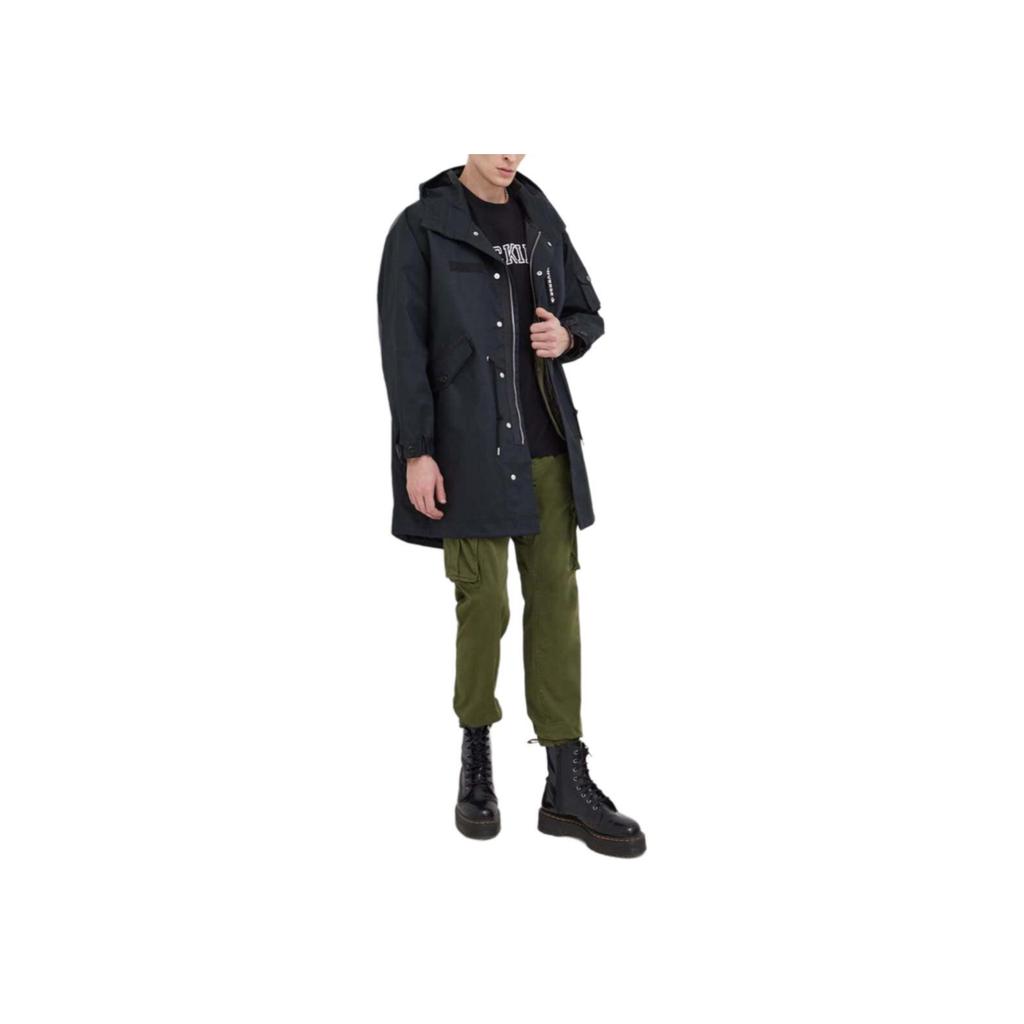New Converse Down Jackets Unisex Black 10023714-A02