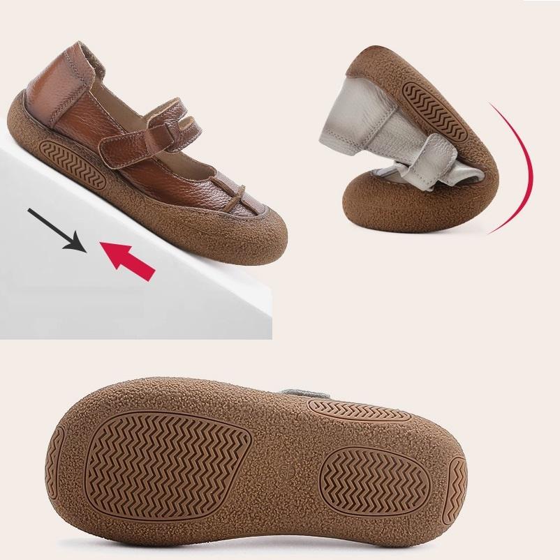 Fashion New cow leather flat shoes for women comfortable mary janes flats woman luxury ed loafers ladies top quality drive moccasin