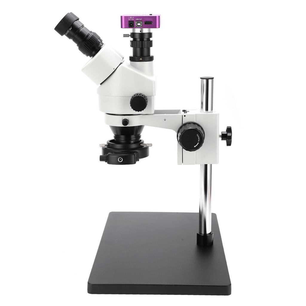 51MP USB Digital Microscope Camera 3.5X‑90X Stereo Microscope Set for Welding Repairing