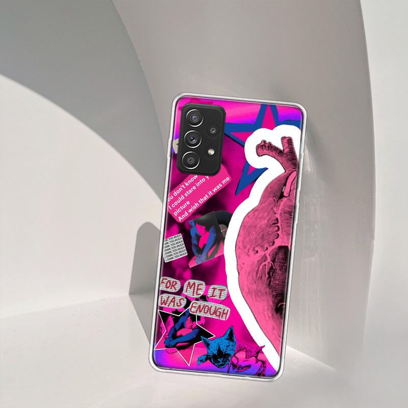 TV Girl Album Phone Case for Samsung A54 A57 A37 A17 A14 A15 A12 A24 A34 A55 A35 A25 A52S A07 A05S A04S A22 A32 A72 Galaxy Note