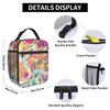Pikmins 4 Insulated Lunch Bags Leakproof  Reusable Thermal Bag Lunch Box Tote School  Travel Food Bag