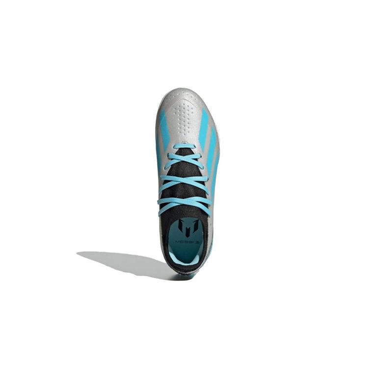 Adidas X Crazyfast Messi.3 TF J Infinito Pack Kids Sneakers Silver Silver-Metallic Bliss-Blue IE4073
