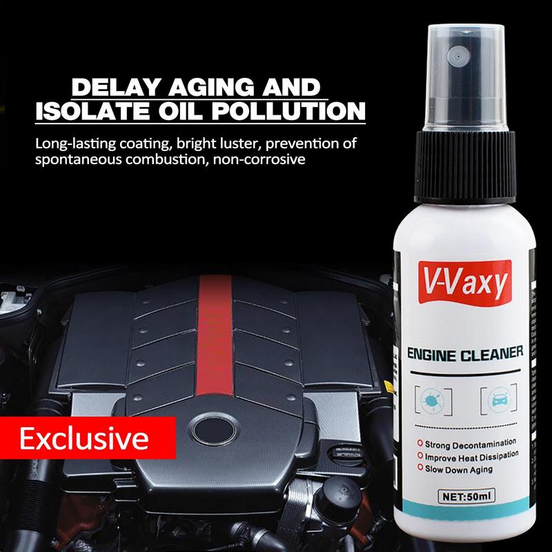 Dégraissant et Nettoyant Moteur 50g Nettoyant Moteur Spray Sécurisé Usage Intensif Multifonctionnel Nettoyant Système Moteur Spray Restaure