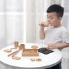 Holzspielzeug für die Küche, zum Rollenspiel, Essen, Kekse, Kaffee, Nachmittagstee-Set, Kinderhaus, Spiel, pädagogisches Kochspiel, Spielzeug für Mädchen