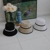 Women's Nylon Bucket Hat Summer Color Block Style Hat