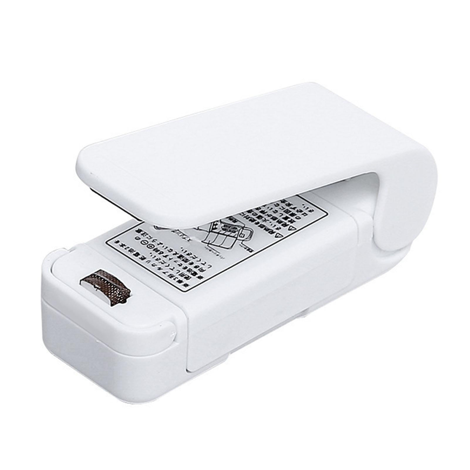 

Мини-запайщик пакетов, портативный ручной пресс, термосварочная машина для запекания закусок в пластиковых пакетах, розовый белый