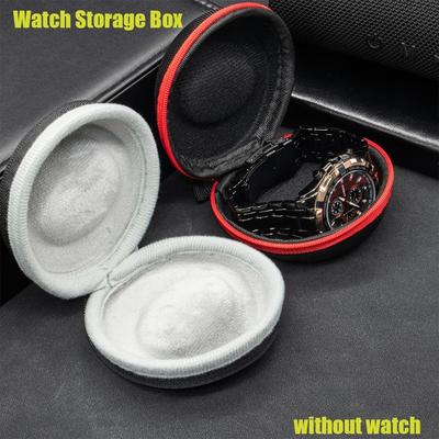 Watch Travel Case Portable Storage Box Single Watch Shock Impact-resistant For Wristwatches Smart Watches For Smart Watch Storag