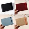 Traditional Cloth Cover Photo Album With Elastic String Storage For Family And Event Memories