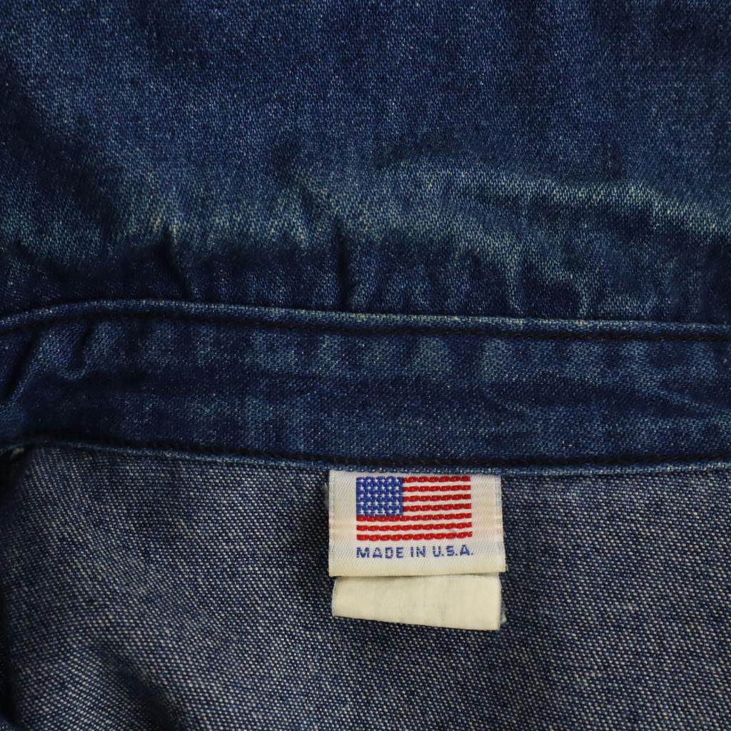 Pointer 90s Made In USA Old Coverall M Indigo Blue Men's Used