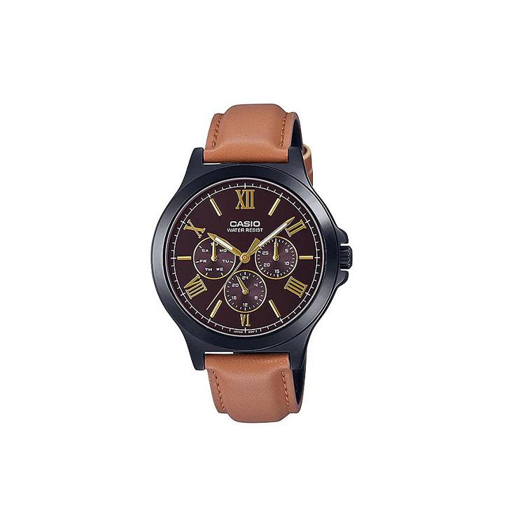 CASIO Men Standard Series Coffee Watch MTP-V300BL-5A MTP-V300BL-5A Brown Strap