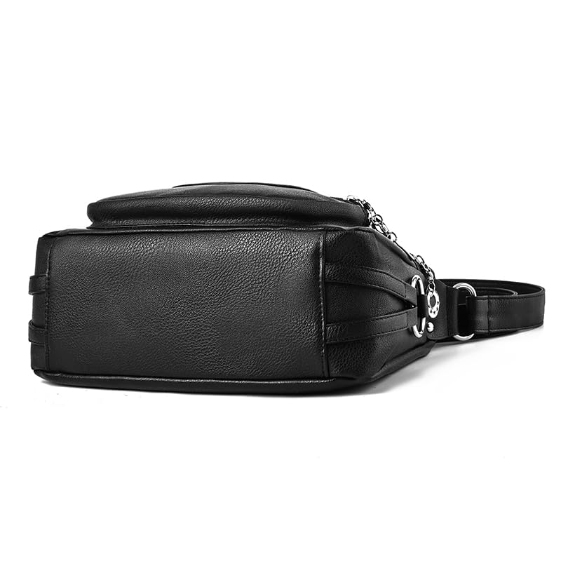 SIRAMO Women's Shoulder Bag, Crossbody, Water-Repellent Oxford Cloth, Lightweight, Multi-Layered Storage, and Large Capacity with Pockets
