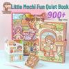Little Mochi 3D Ricordi d'Estate Libro Sensoriale Fai da Te Adesivi – Decorazione Fatta a Mano, Pre-Tagliata