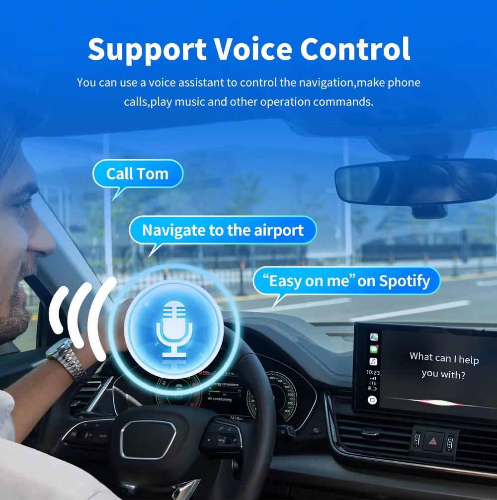 Allwinner V851 Wireless CarPlay Adapter for Apple & Android Integration