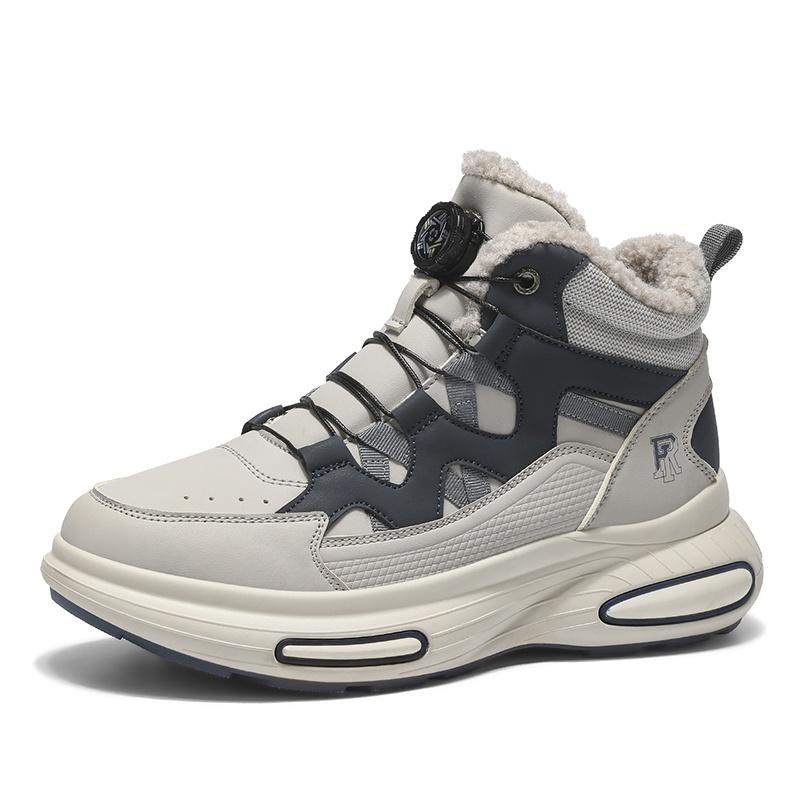 Men Boots High Top Shoes Winter Walking and Commuting Casual Outdoor Travel Seasonal Everyday Footwear Daily Boots Style Sizes 38-44