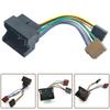 Car ISO Radio Stereo Wiring Harness Adapter For Golf ISO Cable Connector Plug 12V Car Electronics Accessories