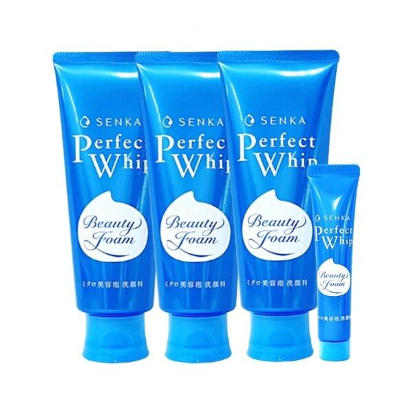 

Perfect Whip Foam Cleansing Facial Wash Cleanser 150g + 3 + 15g