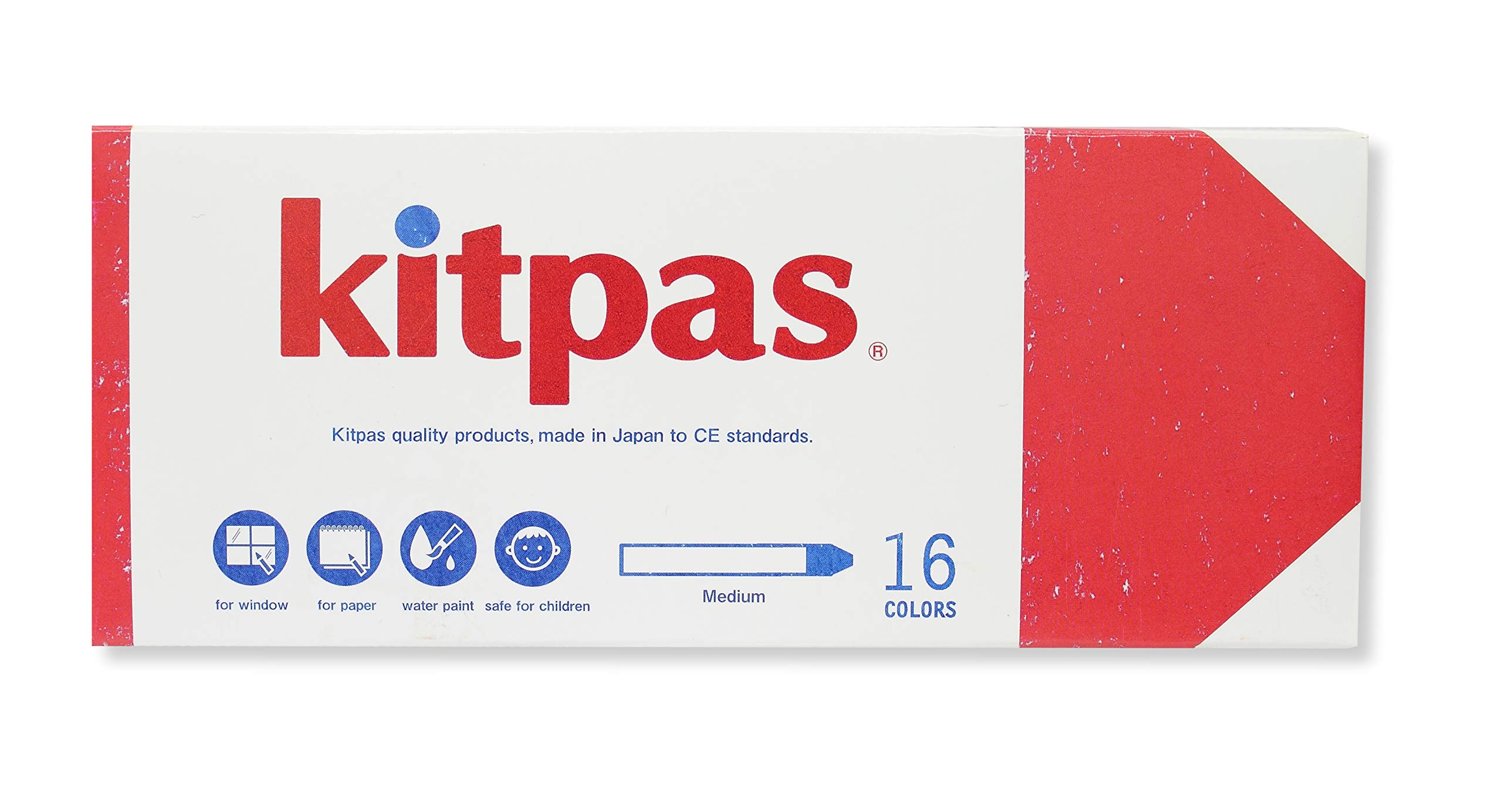 

Nippon Rikagaku Kitpas Medium 16 цветов Корпус KM-16C размер 11x75мм/16 цветов/156г