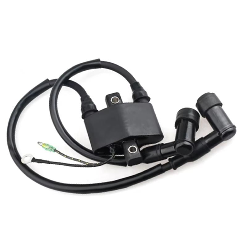 3A0-06048 Ignition Coil For Tohatsu Mercury Outboard Motor Parts 25 30HP 3A0-06048-1 160643 8M0047311 with Plug Cap