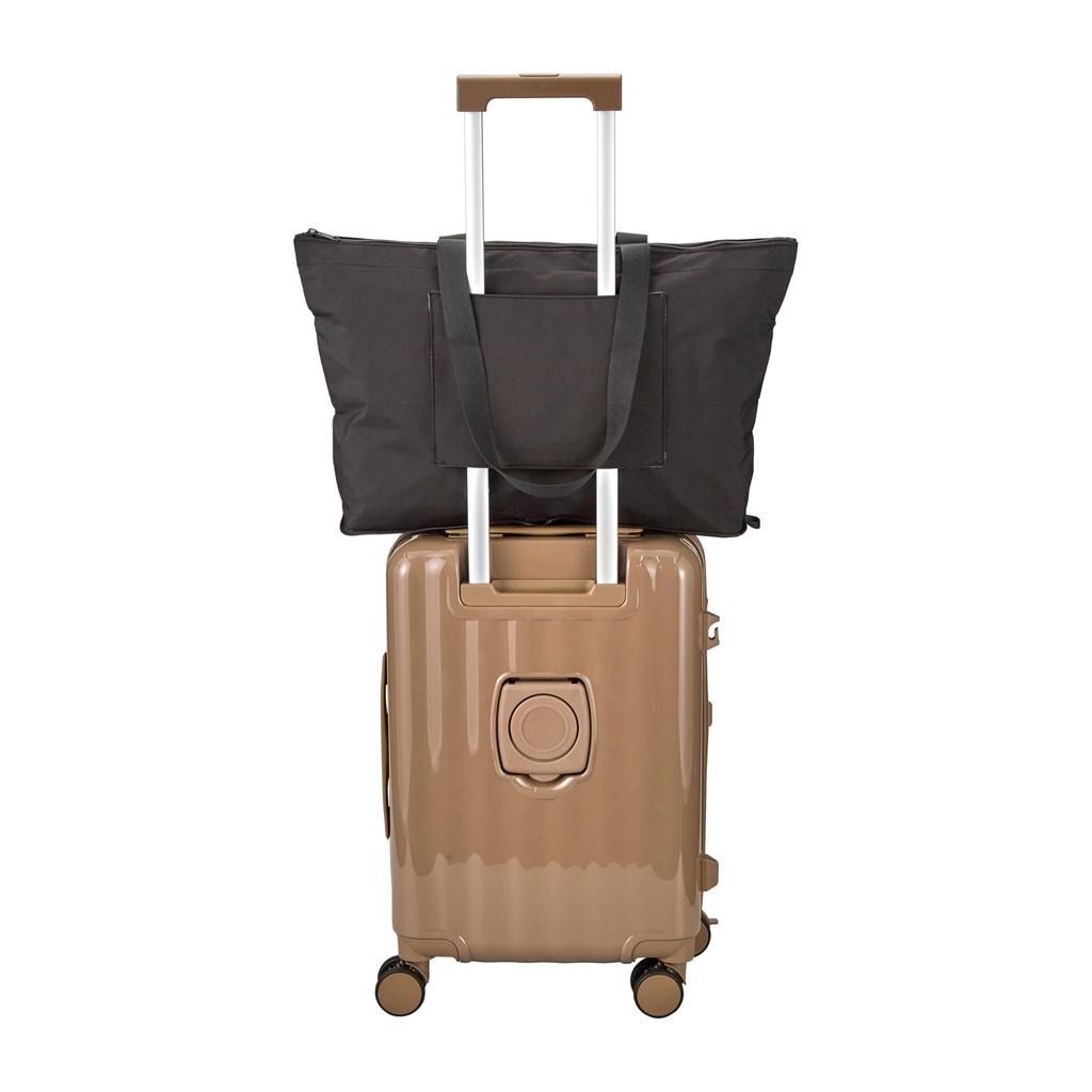 Hapitas RK41 Black Cafe Faltbare Tragetasche, Handgepäck, Rilakkuma, Damen