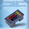 AC 110V 220V DC 12V 24V Digitaler Zeitverzögerungsrelais Doppeltes LED-Display Programmierbarer Zeitsteuerungsregler Zeitverzögerungsschalter