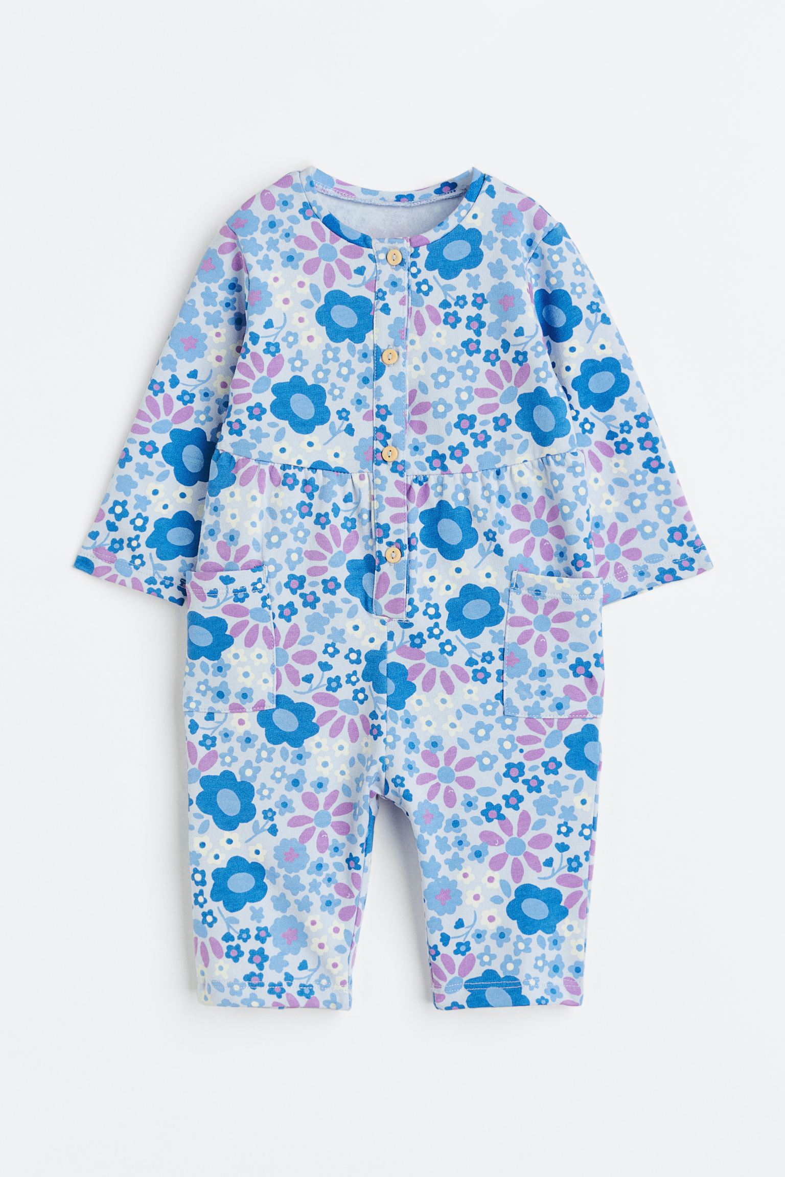 

Sweatshirt romper suit