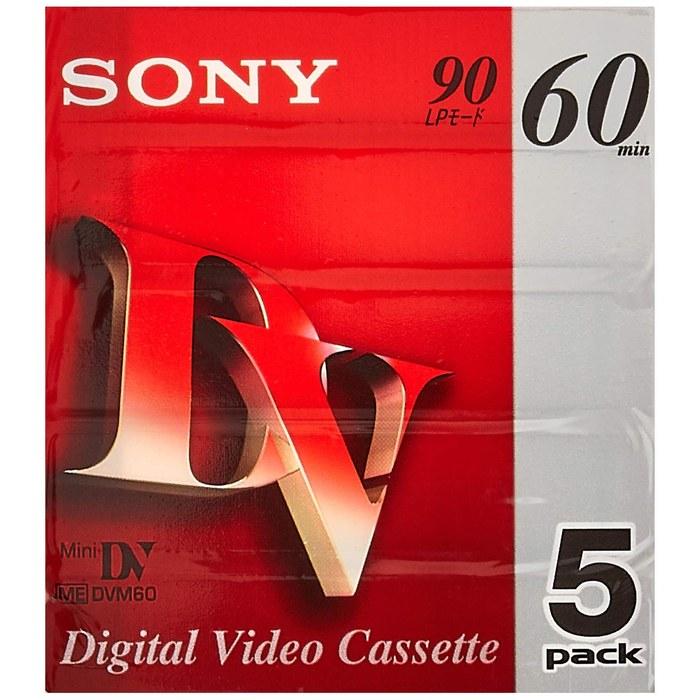 SONY Mini Digital Video Cassette 5-Pack