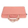 Laptop Bag Large Capacity Waterproof Pink Laptop Briefcase Tote Bag Carrying Handbag For 15.1‑15.6in Laptop