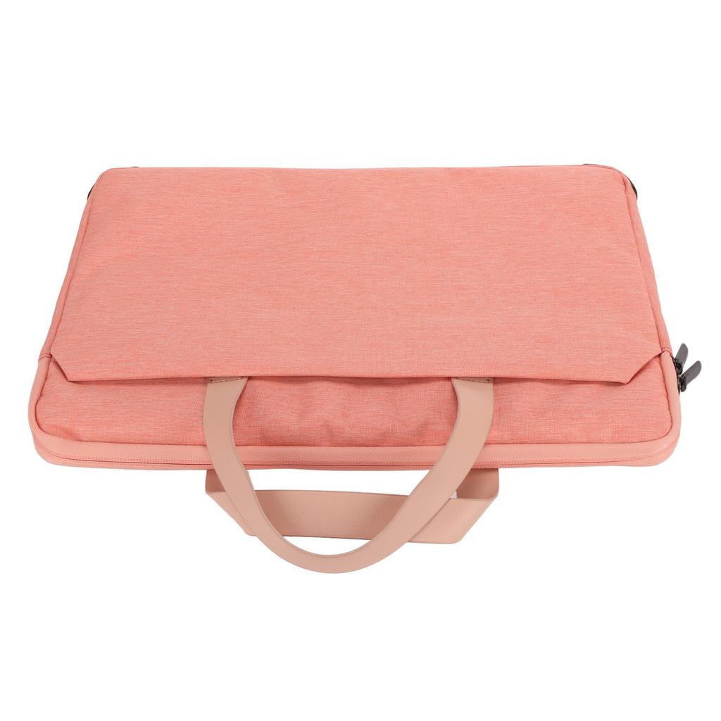 Laptop Bag Large Capacity Waterproof Pink Laptop Briefcase Tote Bag Carrying Handbag For 15.1‑15.6in Laptop