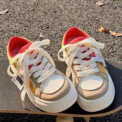 Thick-soled Little White Shoes Women's Spring Casual Shoes Student Versatile Sports Board Shoes