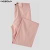 INCERUN Men Sets Lapel Long Sleeve Mesh Cloak Blazer Long Suit Pants Two Pieces Outfits