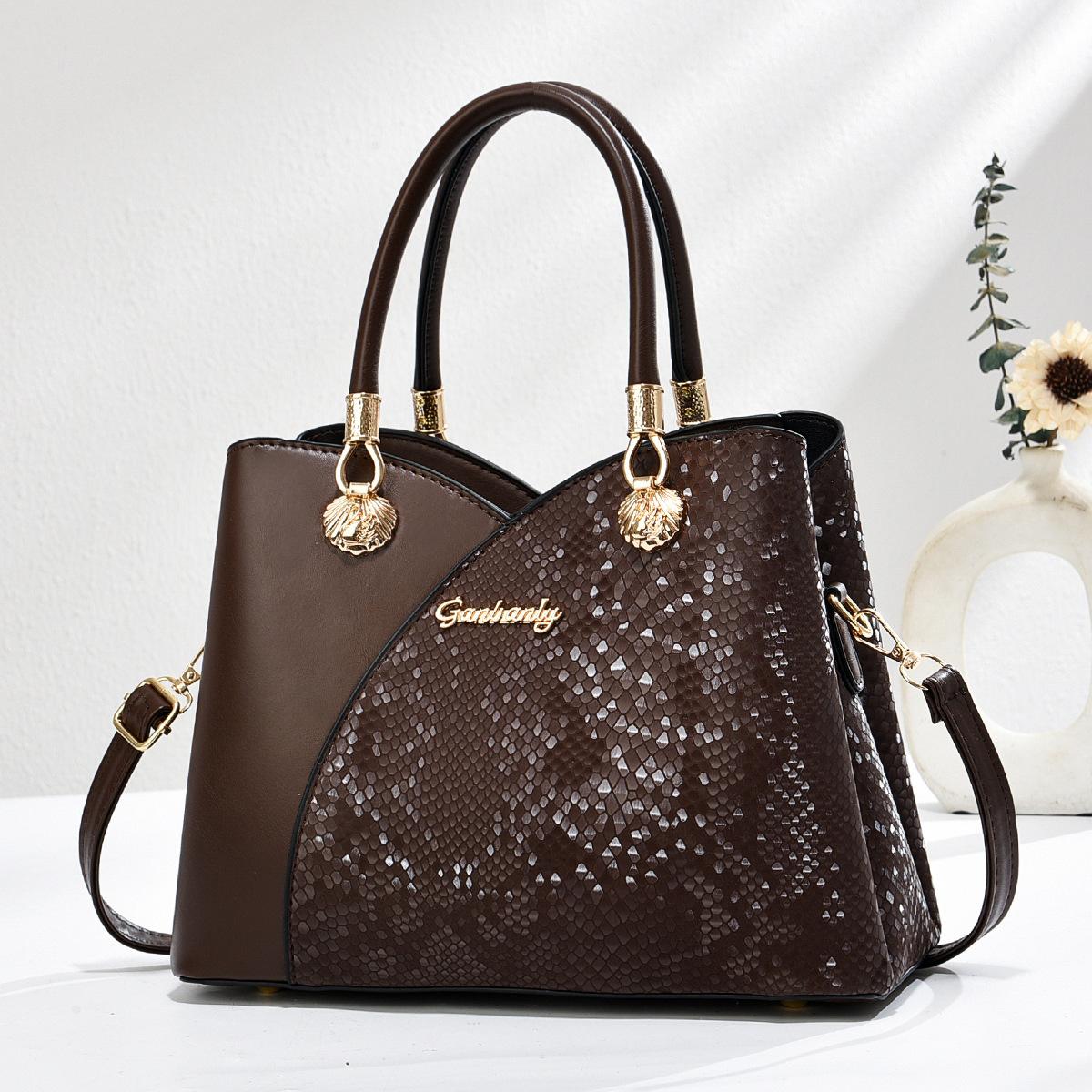 

Luxury Brand Designer Women Handbag Fashionable Casual Crossbody Bag New Large Capacity Shoulder Bag Classic Commuting Tote Bag 28x12x20cm