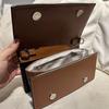 New Trendy Summer Crossbody Small Bag, Women's Organ Bag, Personalized and Versatile, Wide Shoulder Strap, Contrasting Color, Hand-held Shoulder Bag