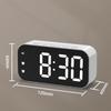 Sonic LED Digital Alarm Clock Plug-in Digital Clock Dual Alarm Sonic Temperature Clock 12/24H Simple Clock