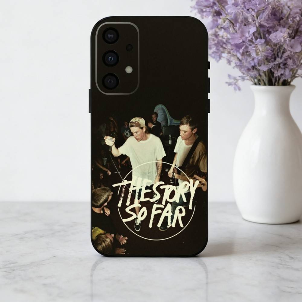 T-The S-Story S-So Far Band phone Case For Samsung Galaxy A73,A72,A71,A70,A53,A52,A51,Others Soft Black Shell