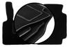 Complete set velours vloermatten voor: Smart ForTwo I met poot (1998-2007)