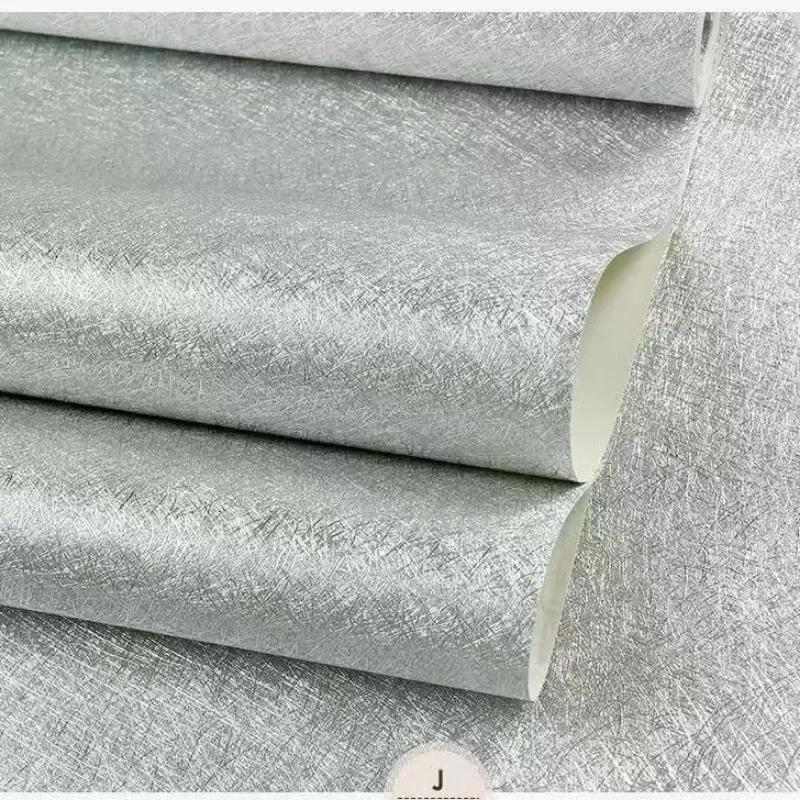 Waterproof Luxury Striped Wallpaper Home Decor Modern Wall Coverings 9.5M Roll Damask Metallic Glitter Gold Foil Wall Paper