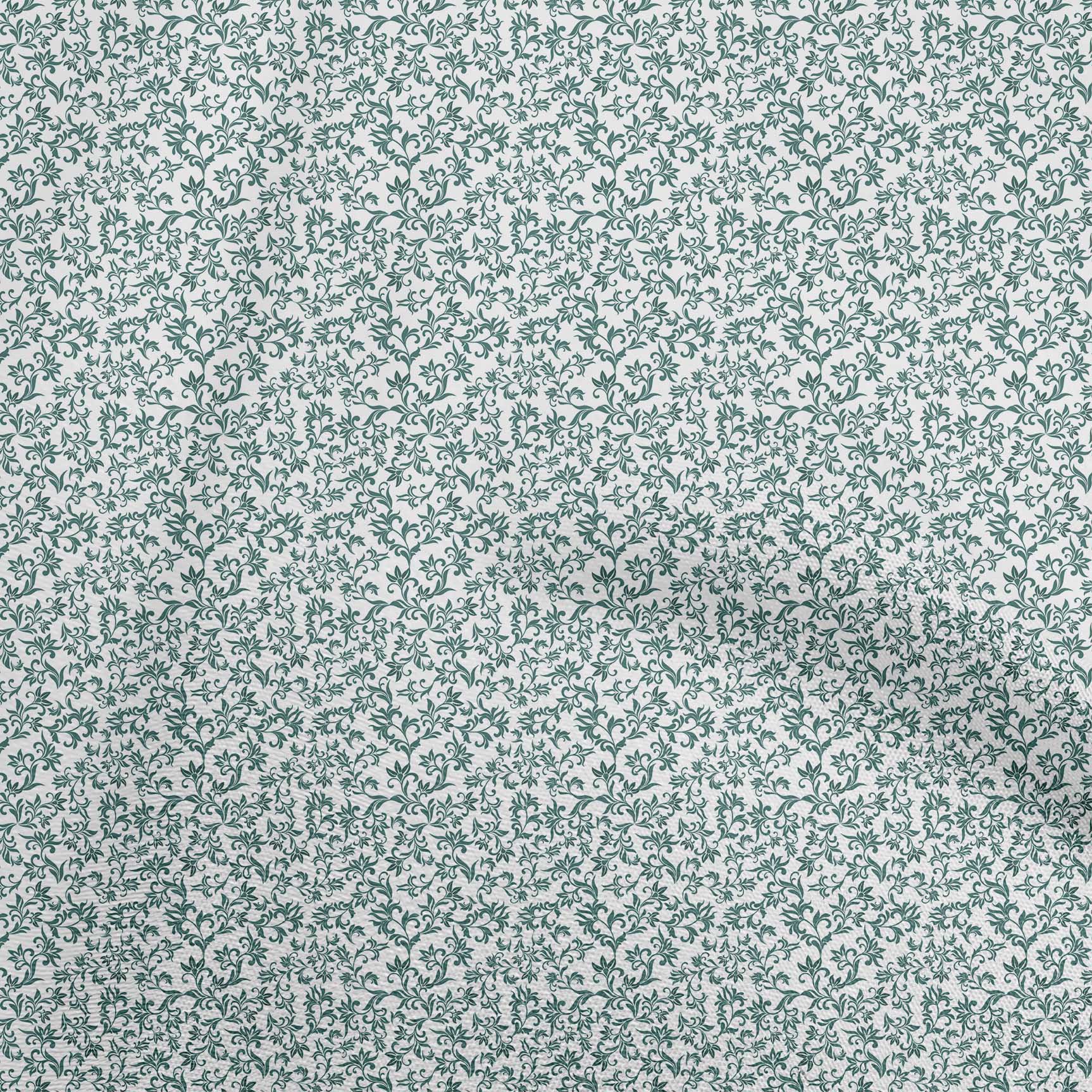 

OneOone Cotton Flex Grey Fabric Leaves Craft Projects Decor Fabric Printed By The Yard 40 дюймів 42 Inch Wide - Viscose Chiffon чирок зелений колір
