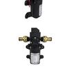 High Pressure Diaphragm Pump Mini Electric Self-priming Pump Water Washing Machine Pesticide Spraying,DC12V 120PSI 60W 5L/Min