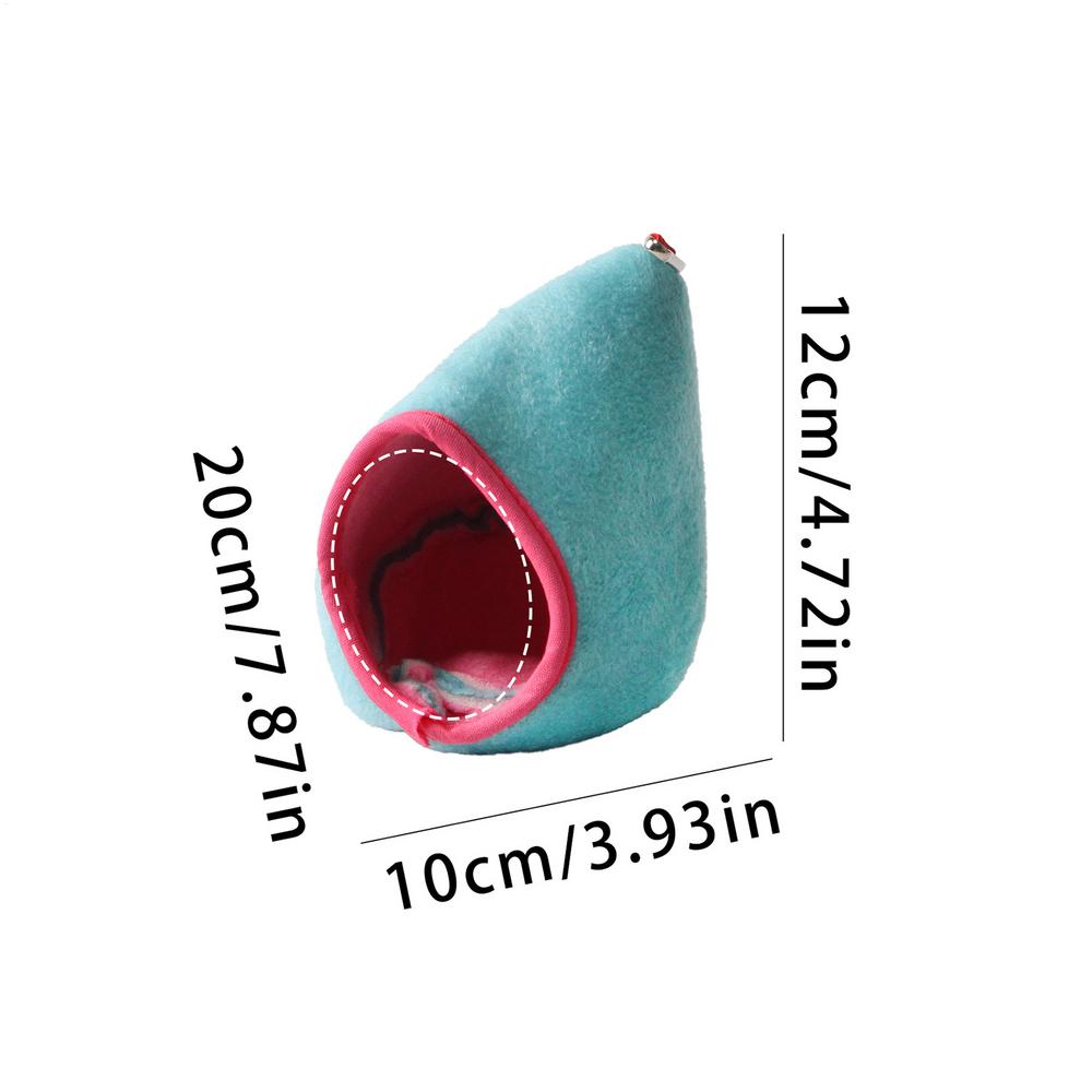 Hamster Hanging House Hammock Cotton Cage Sleeping Nest Pet Bed Rat Hamster Toys Cage Swing Small Pet Hamster Accessories