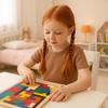 Star Stickers, Self-adhesive Crystals, Mixed Colors, On Blister, Creative Set
